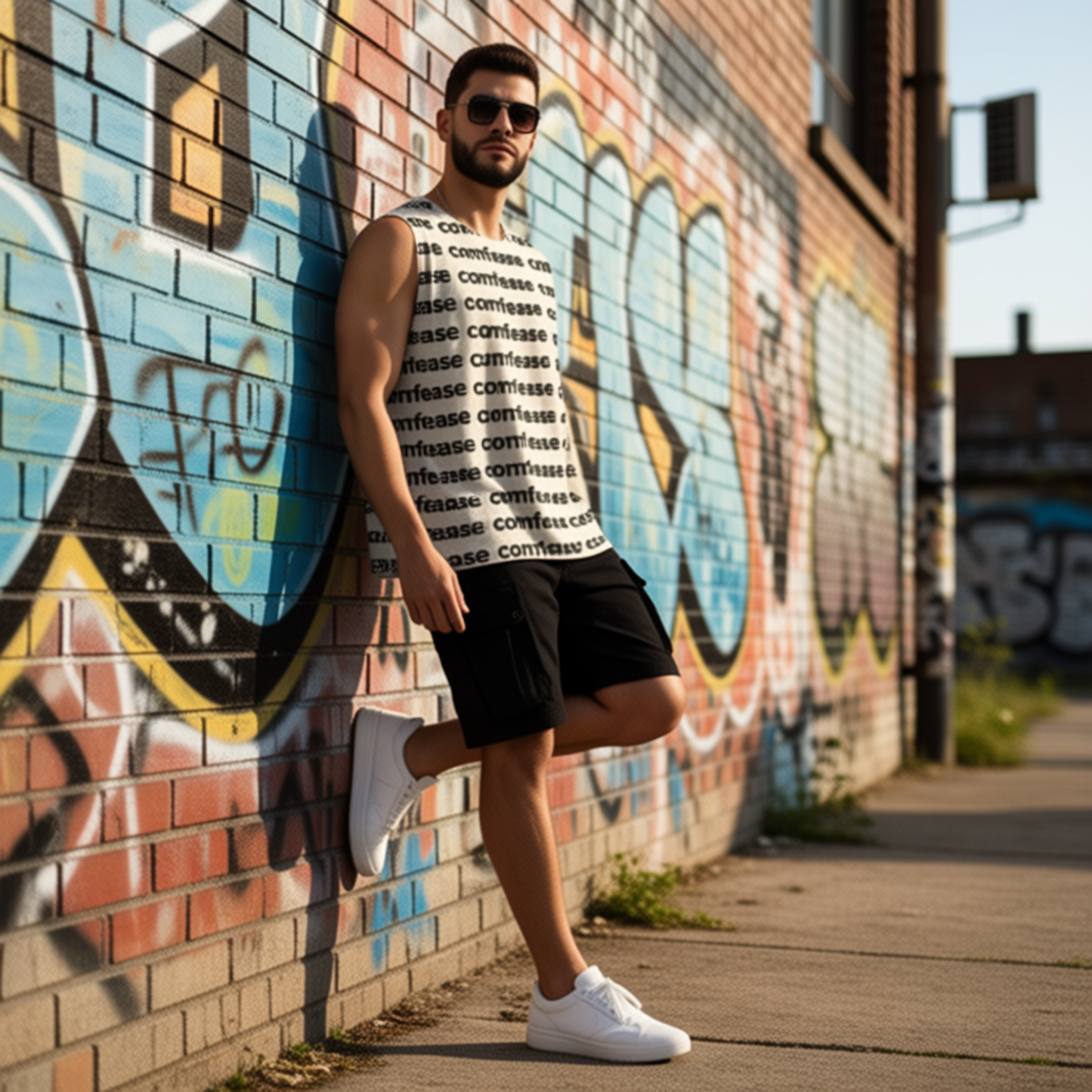 Men's AOP Sleeveless Tee