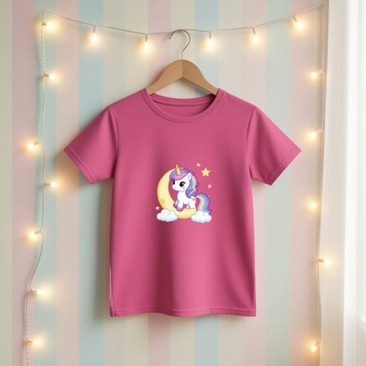 Girl's Crew Neck T-Shirt