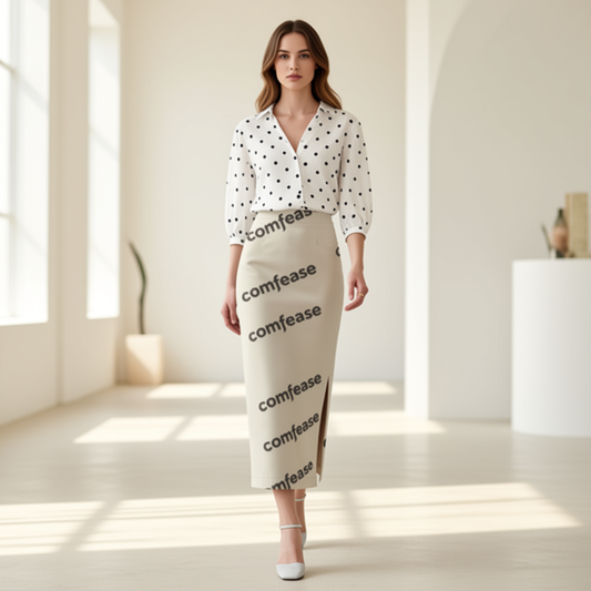 Aop Pencil Skirt