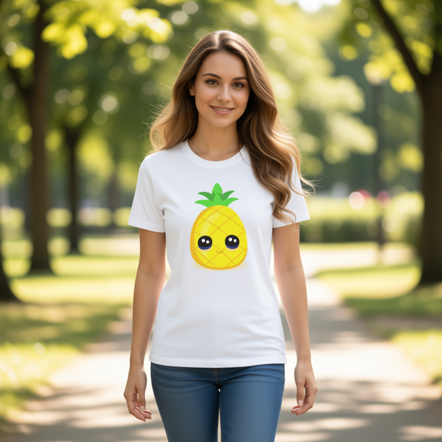Women's pineapple tee