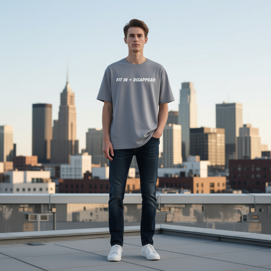 Oversized disappear tee