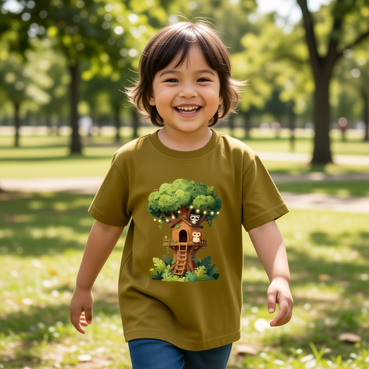 Boy's Crew Neck T-Shirt