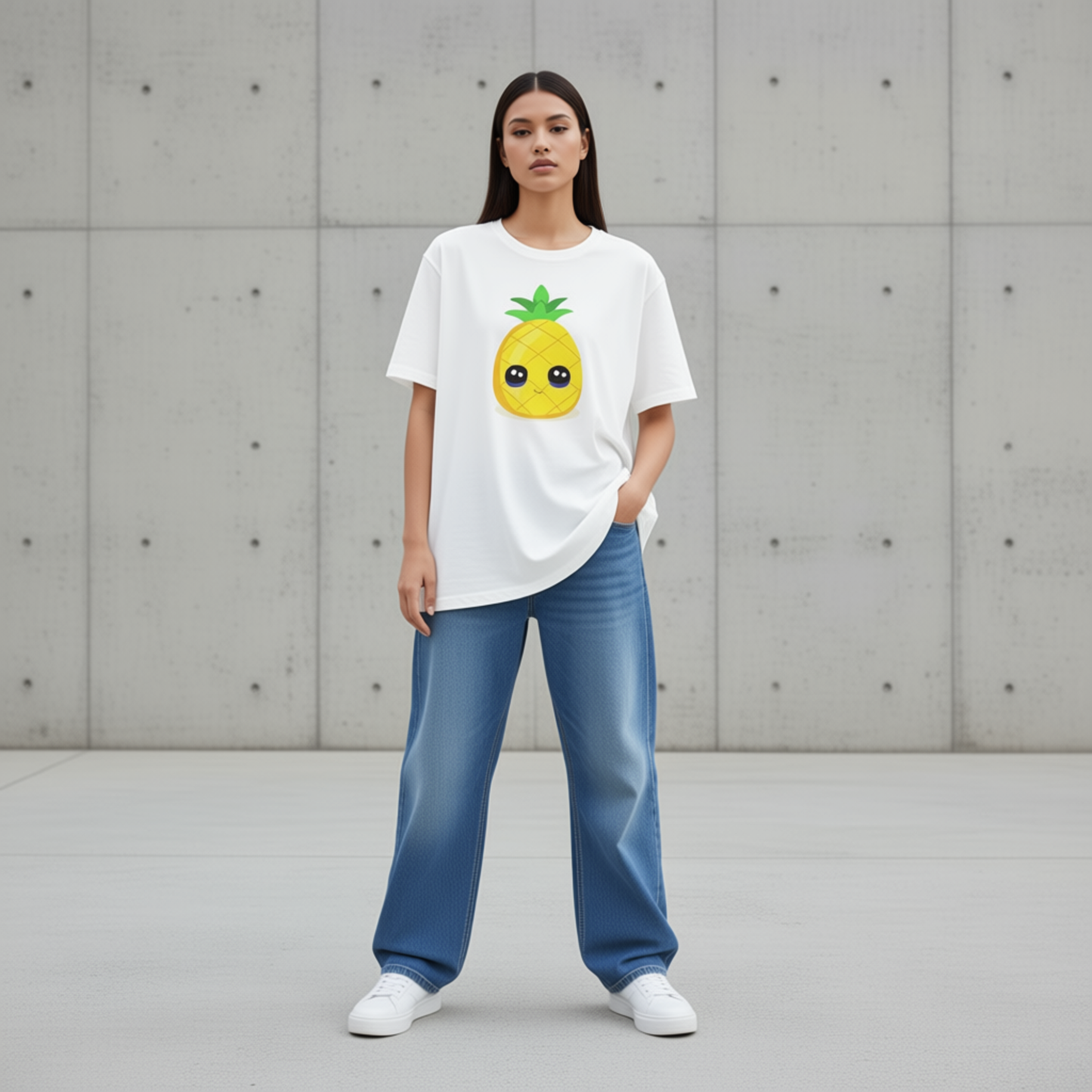 Women's pineapple tee