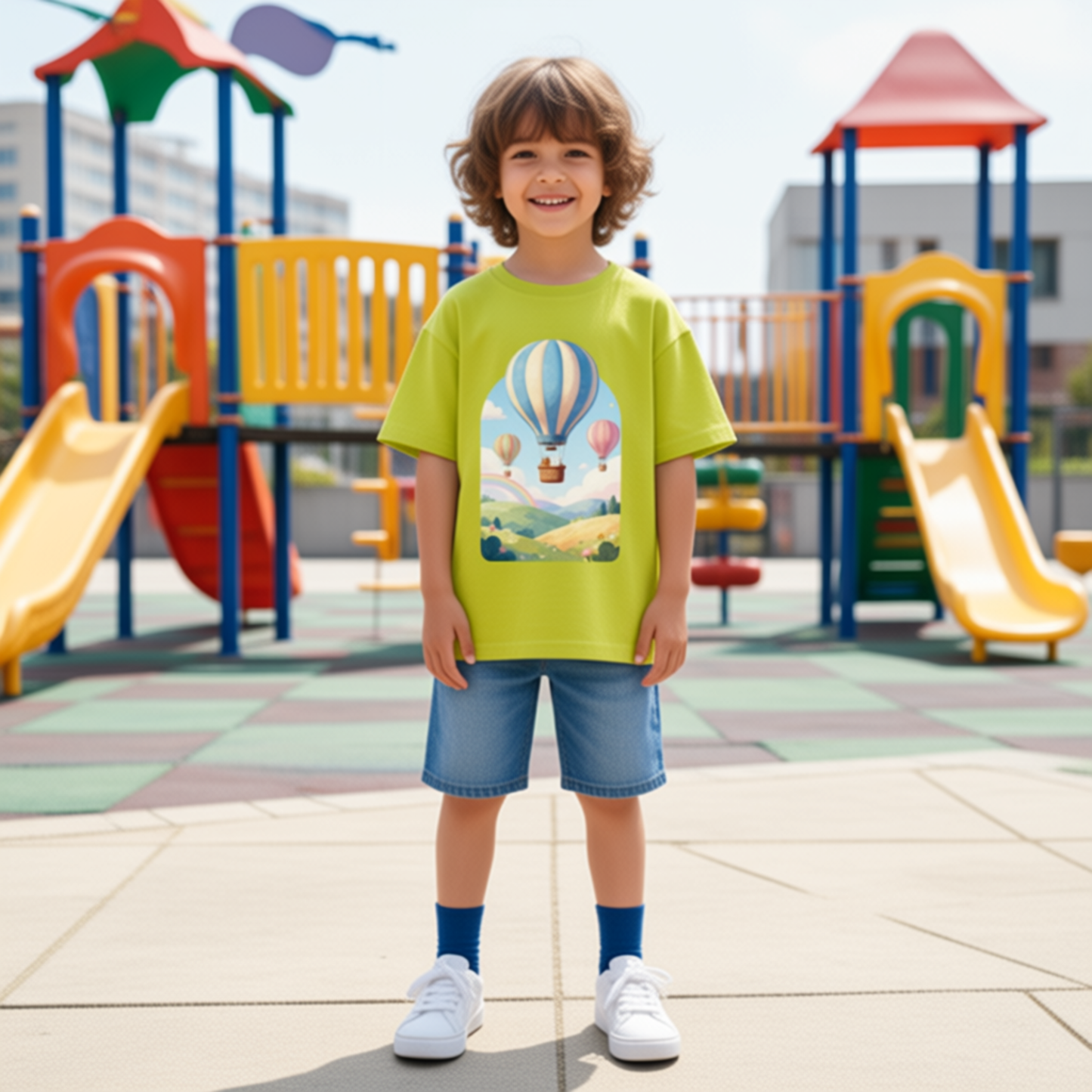 Boy's Crew Neck T-Shirt
