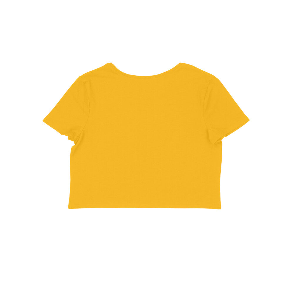 Crop top- color splash