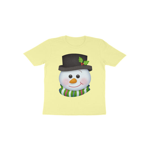 toddler- snowman face