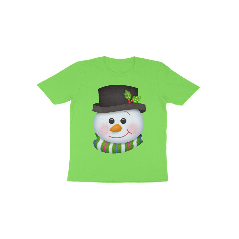 toddler- snowman face