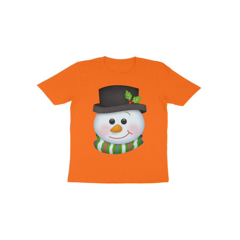 toddler- snowman face