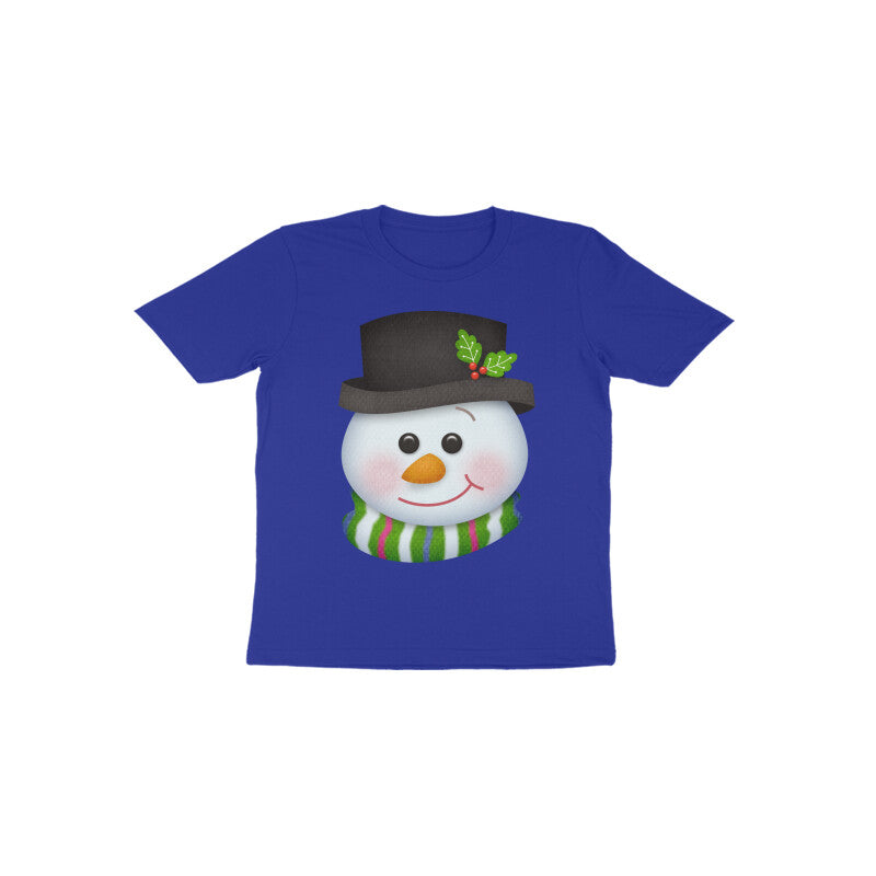 toddler- snowman face