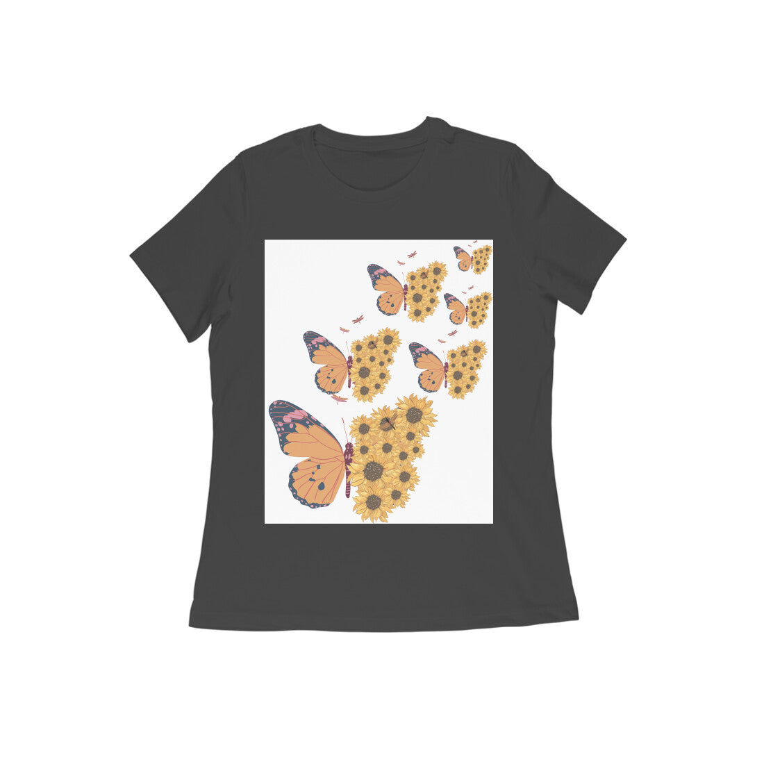 women;s tee- butterfly